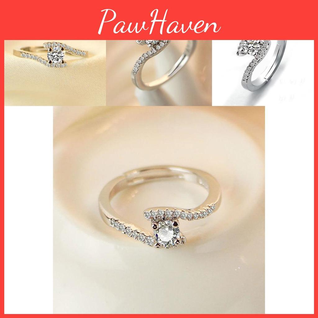 Romantic Engagement Ring For Women Fashionable Copper Ring With Eight Hearts And Eight Arrows