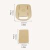 Quick Release ISOFIX Cover Clip for Select Models, 52207319686,52207319688 Shield Interfaces from Dust Abrasion