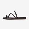 Crocs Miami Toe Loop Sandals - BLACK 131438