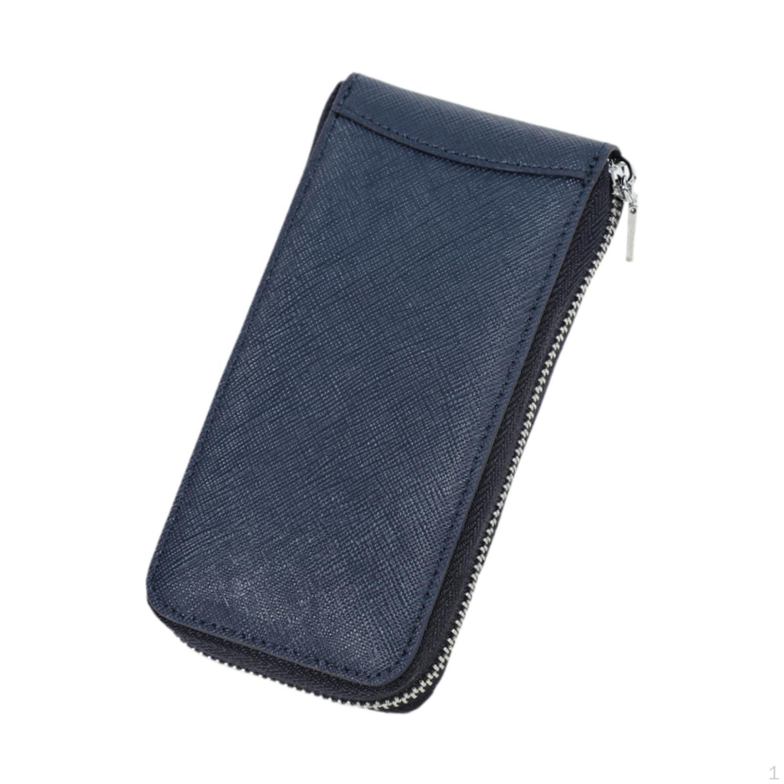 

Механический чехол для часов, держатель для браслета с застежкой-молнией для путешествий синий