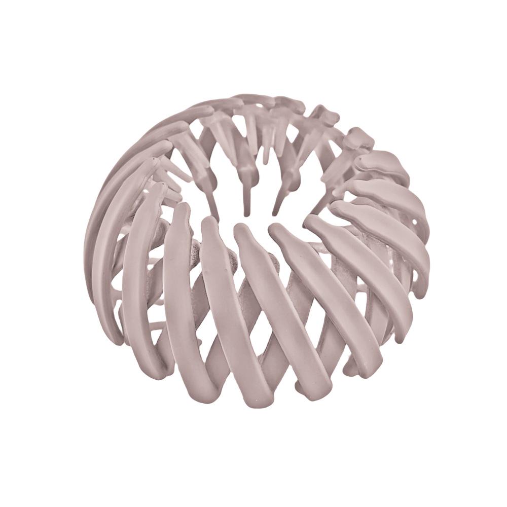 Trendy Matte Bird's Nest Hair Curler: Versatile Claw and Ponytail Ring for Effortless Styling In Europe and America.