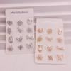 Exquisite Small Size Temperament Heart Brooches Pins For Women Lady Bow Knot Simplicity Flower Suit Clothing Accessories Gift