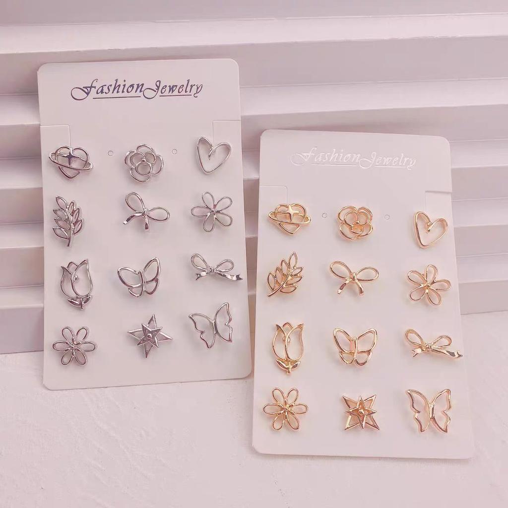 Exquisite Small Size Temperament Heart Brooches Pins For Women Lady Bow Knot Simplicity Flower Suit Clothing Accessories Gift