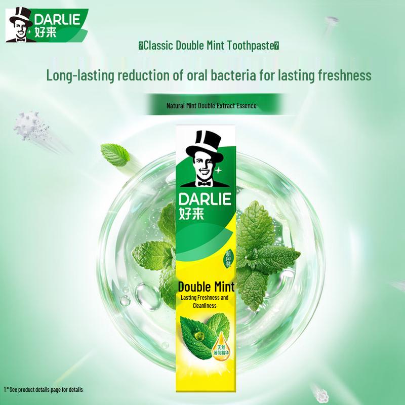 DARLIE Double Mint Fresh Breath Fluoride Toothpaste