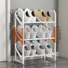 Slash Shoe Rack For Home Use Sturdy Entrance Multi-Layer Dormitory Simple Dust-Proof Shoe Cabinet Storage Rack For Dormitories
