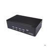 STARTECH Switch KVM Double Affichage DisplayPort 4K 60 Hz À 4 Ports Avec Hub USB 2.0 Intégré - 4 Ordinateur(s)