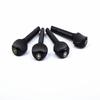 4 Pcs 4/4 Size Ebony Wooden Violin Fiddle Tuning Pegs Replacement Tool