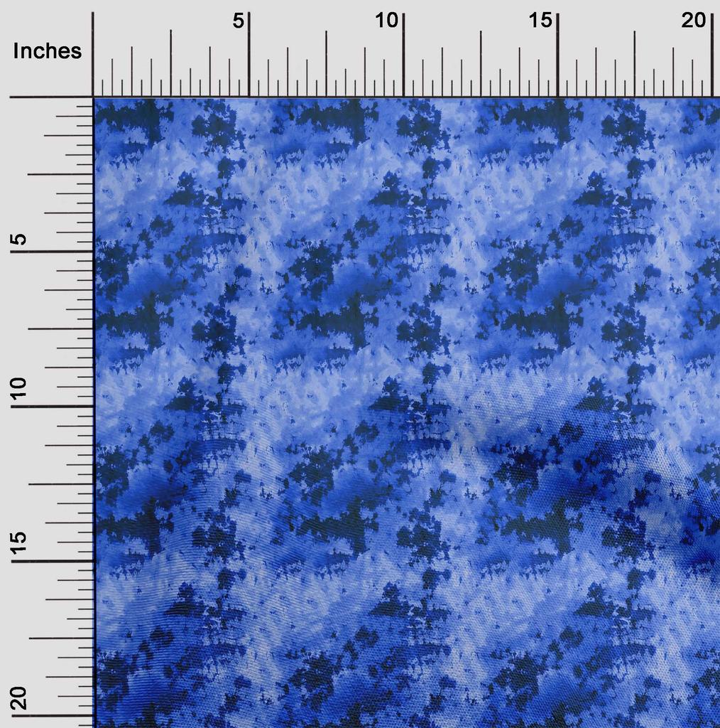 oneOone Cotton Flex Green Fabric Tie Dye Fabric For Sewing Printed Craft Fabric By The Yard 40 Inch