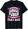 Tongue Punch Fart Box Funny Word Pun Humor Sarcasm Joke Gag T-Shirt