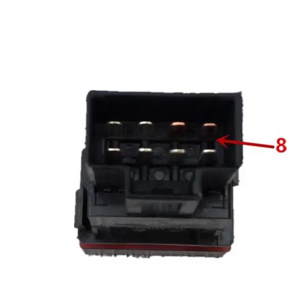 Truck emergency lamp Switch Hazard Light Switch Danger On-Off Warning Lamp Switch Double Signal Light For JMC N900