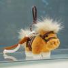 2026 Handmade Pony Keychain Golden Decoration Animal Bag Charm Soft Gift Pendant For Handbag Backpack Cute Daily Decor Accessory