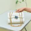 2024 Summer New Niche High-End Single-Shoulder Underarm Bag, Fashionable Versatile Diamond Pattern Chain Bag, Crossbody Small Square Bag