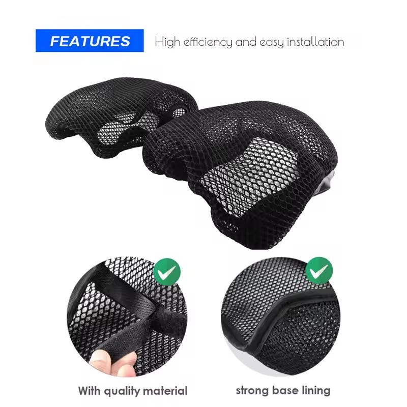 2025 FOR VOGE DS800X RALLY Motorcycle Airflow Seat Cover DSX800 Rally 3D Mesh Breathable Seat Covers DS 800 X Anti-Slip Cushion