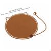 Round Cat Scratch Mat LowShed Scratching Pad for Indoor Cats, Kittens Pink 35CM