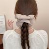 Silk Hair Tie and Scrunchie Set for Stylish Korean Hair Hair High Cute Hair Ornament Hair Beautiful Hair Solid Hair Perfect for and Gifts 2-Piece