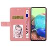 For Samsung Galaxy M35 5G Case with Wrist Strap Y Shaped Lines Imprint Leather Phone Cover