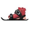 Mini Ski Skates Dual-Board Snow Adults Kids Freestyle Snowboard Shoes Nylon Aluminum Construction