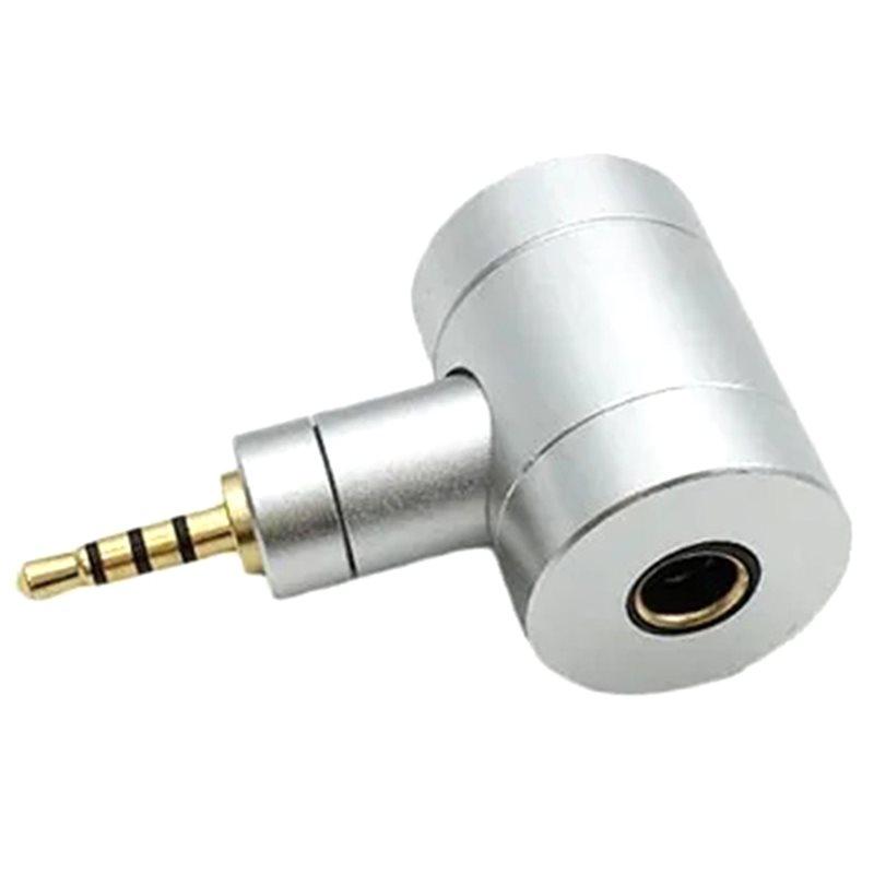 HIFI Angle 4.4 Balanced Earphone Adapter For SONY, Music Players- DIY Design 4.4Mm Female To 2.5Mm 4Pole/3.5Mm 3Pole Male Plug
