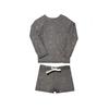 Korean Style Gray Seagull Quick-Dry Beach Swimsuit for Boys
