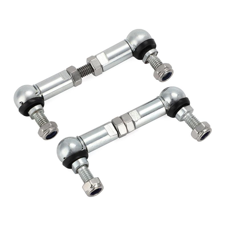 1 Pair Adjustable Air Suspension Rod Lowering Links Kit For BMW F11 E61 E39 X5 X6 Automotive Accessories