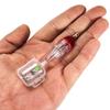 Diamond Shape Deep  Drop Underwater Fishing Squid LED Lure Light with hook Bass Spoon Flash Lamp