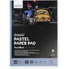 Brustro Artists Pastel Paper Pad Of 24 Sheets (160 Gsm), Colour - Black, Size - A4 | Ideal For Pastels, Color Pencils, G