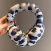 Soft Leopard Print Earmuffs Faux Fur Foldable Ear Covers Plush Ear Warmers  Teens
