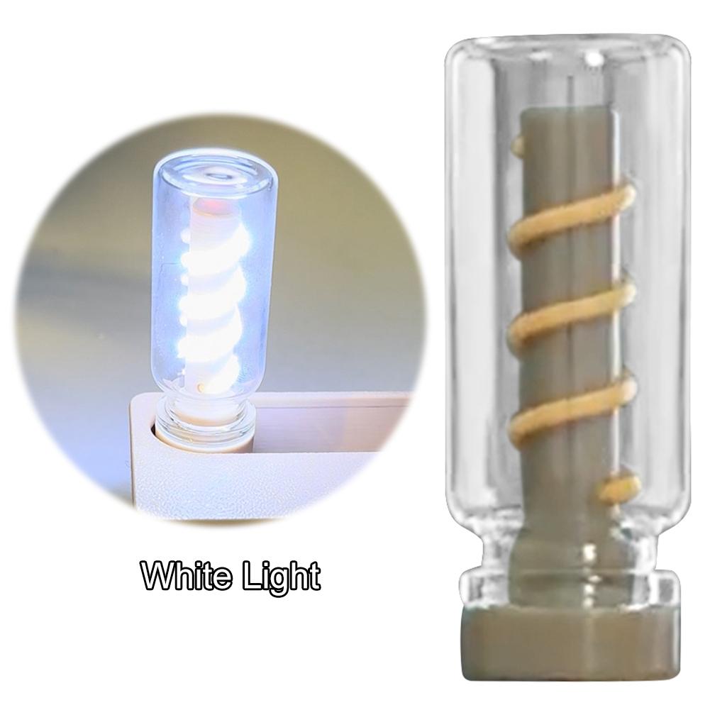 Press Lever Ejection Night Light Atmosphere Light Edison Bulb Relieve Stress Lamp Filament Magnetic Ambient Light Home Decor