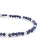 Lapis Cut Pearl Point Bracelet (PLT-BR-088_BL)