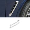 For BMW X3 G01 2018- Chrome 2PCS Side Fender Air Vent Outlet Cover Trim