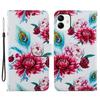 Leather Flip Phone Case For Samsung Galaxy A55 A35 M53 M52 M33 M32 M23 Note 20 Ultra 10 Plus Shockproof Wallet Card Holder Cover