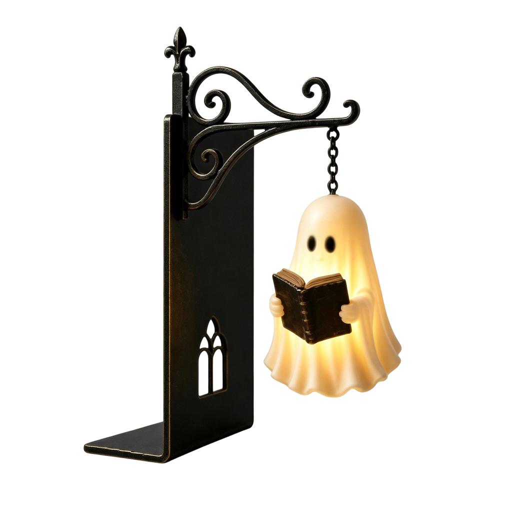 Luce da Scaffale Sospesa per Decorazione Libreria di Halloween