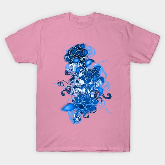 T Shirt Women Cold_Roses Harajuku Print Kawaii Tshirt Summer Short Sleeve Female T-Shirt Top Tee