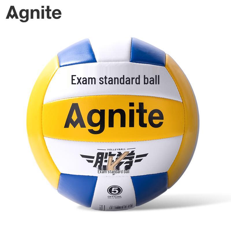 

Angenet Size 5 Machine-Stitched PVC Volleyball