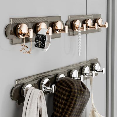 Selbstklebende Hängeleiste Wandhaken Starke Tragfähigkeit Wasserdicht Mehrzweck Handtuch Bademantel Hänger Badezimmer Organizer Haken