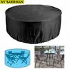 Outdoor Garden Furniture Round Cover,Table Chair Waterproof Cover,Patio Rain Snow Dustproof Cover