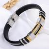Fashion Stainless Steel Men Bracelet Jewelry Bangle Wrist Band Party Decoration