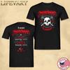 Hatebreed 2025 Cardiff UK Tour Exclusive July 3 Concert T-Shirt Unisex T-Shirt