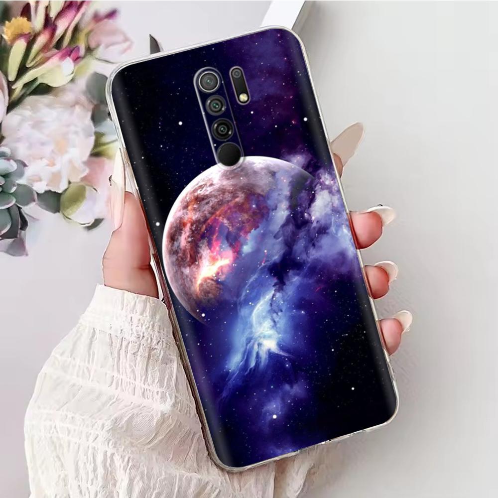 Phone Case For Xiaomi Redmi 9 Case Soft TPU Silicone Back Cover for Xiaomi Redmi 9 Redmi9 Case Transparent Bumper Cover Fundas