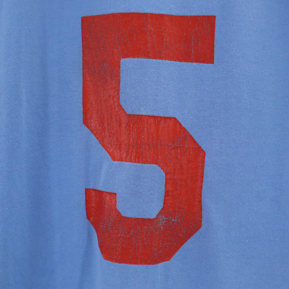 RUSSELL ATHLETIC 90s Made in USA Old Short sleeve V neck T-shirt S Blue Men's Used