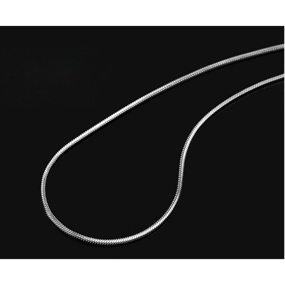 Stainless Steel Plain Chain, Simple and Personalized Stainless Steel Fine Chain, Men's and Women's Accessory Chain