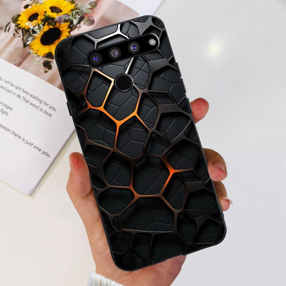 For LG V50 ThinQ 5G Case LM-V500EM Phone Cover Fashion Flower Butterfly Soft Silicone Back Cover For LG V40 V50s Thinq 5G Bumper
