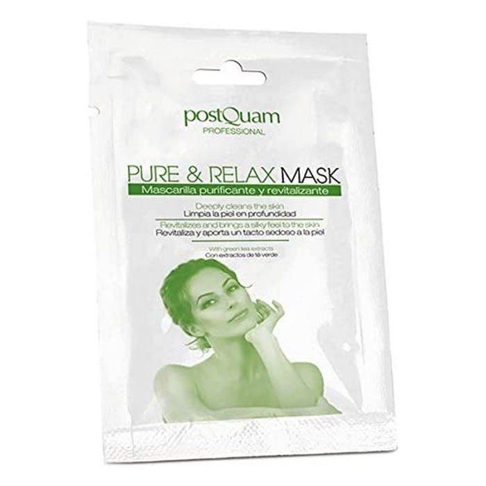 Masque facial purifiant - POSTQUAM - 10 ml - Revitalisant - Feuille - Pour peau normale - Unisexe - 1 unité