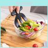 Innovativt Salladsgaffel-Kloset med Tre-Fingerdesign för Enkel Salladsblandning och Servering