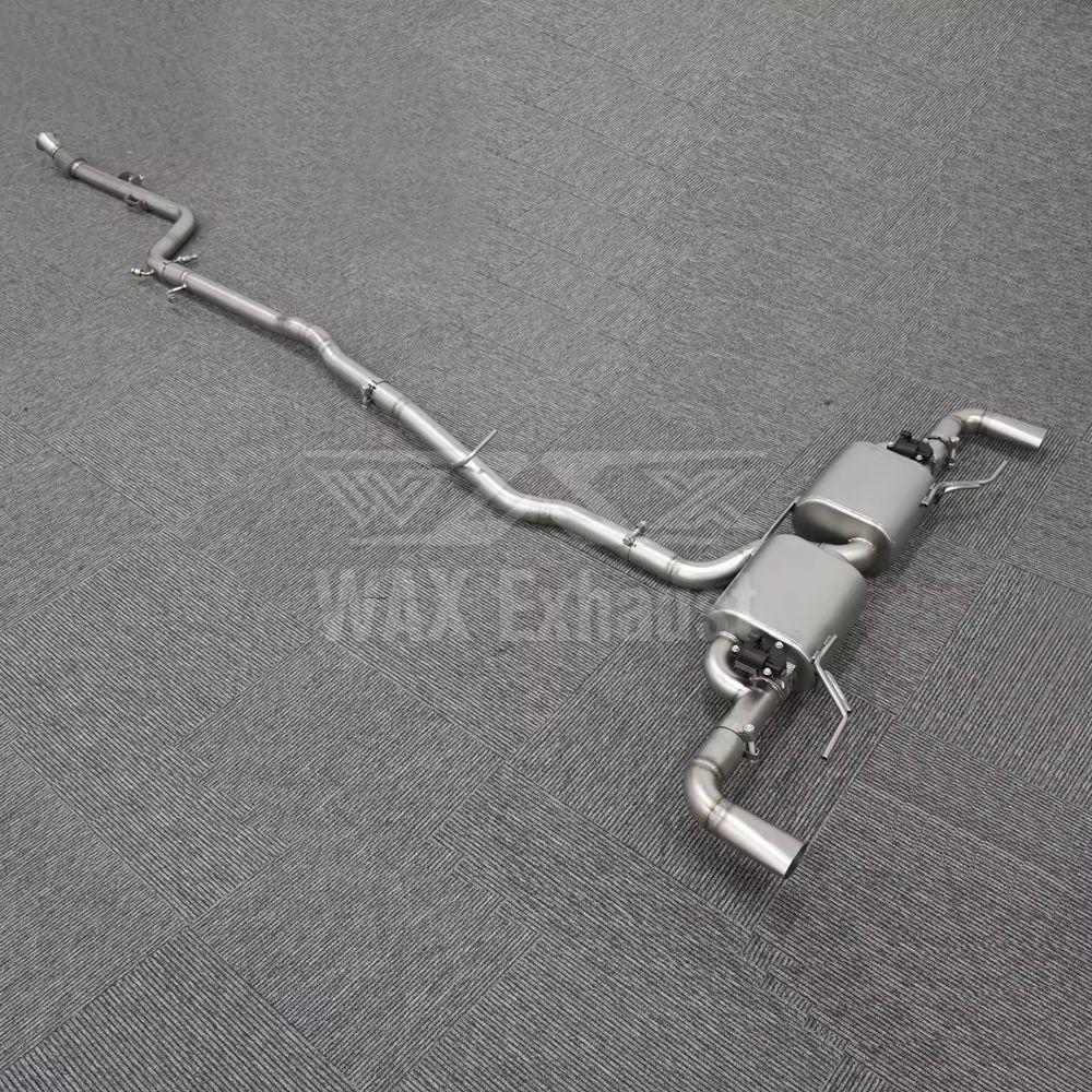 Stainless Steel Exhaust for Mercedes-Benz GLC X253 (2015-2021) - Middle and Rear Section Modification.