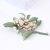 Pearl Brooch Ins Tide Personalized Pin for Women's Autumn Winter Luxury Jumper Suit Accessory Corsage Exquisite Long-Lasting Color Gift Jewelry