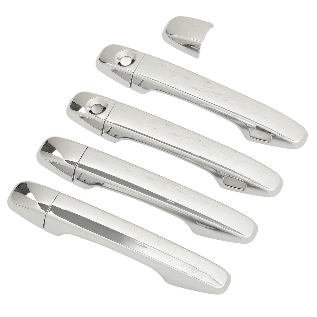 Car Exterior Door Handle Cover with Caps Chrome Surface Replacement for Outback 2012