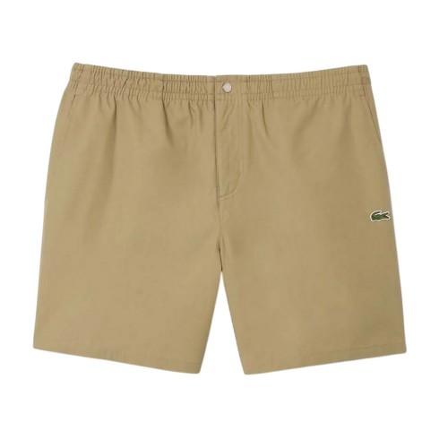 Lacoste Mens Poplin Relaxed Fit Shorts