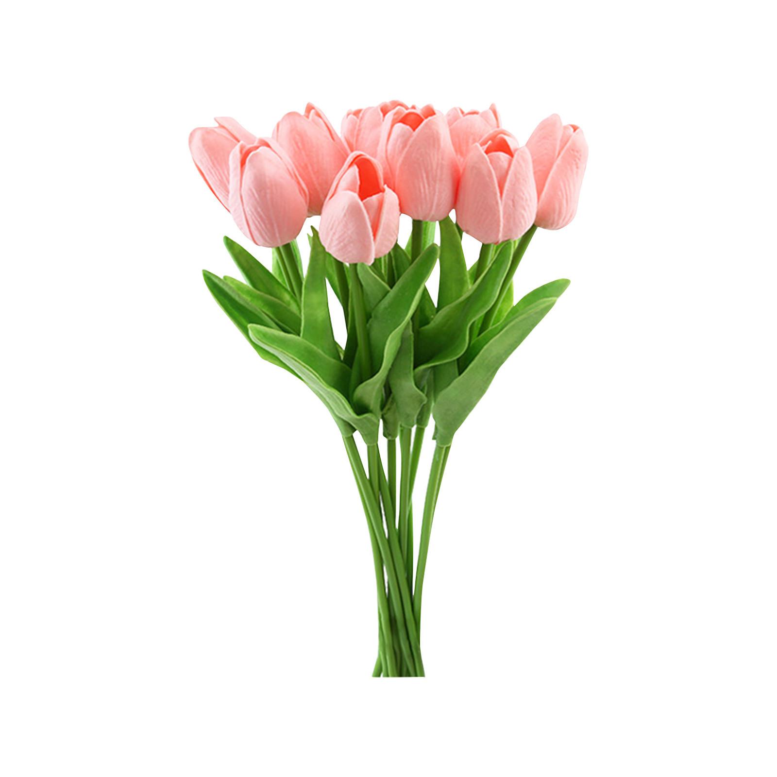 

1 Pieces Artificial Silk Fake Flowers 13. Inch For Spring Mother s Day Easter Gifts Home Kitchen Wedding Decoration One Size рожевий