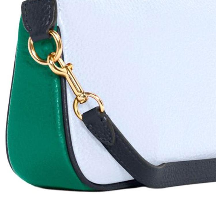 Coach Nolita 19 Fashion Handheld Shoulder Leather Small Square Bag Crossbody Bag Women Bags Light-Blue C5579-IMRGX